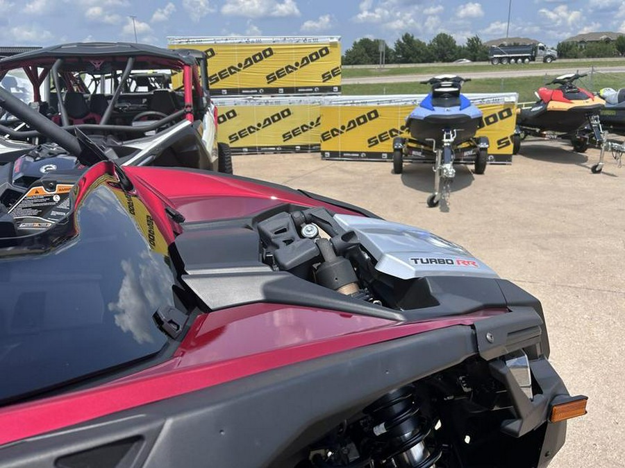 2024 Can-Am® Maverick X3 DS Turbo RR Fiery Red & Hyper Silver