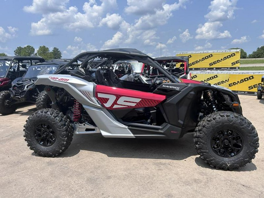 2024 Can-Am® Maverick X3 DS Turbo RR Fiery Red & Hyper Silver