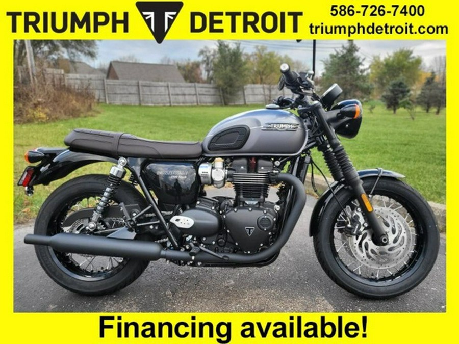 2024 Triumph Bonneville T120 Black Graphite/Matt Graphite