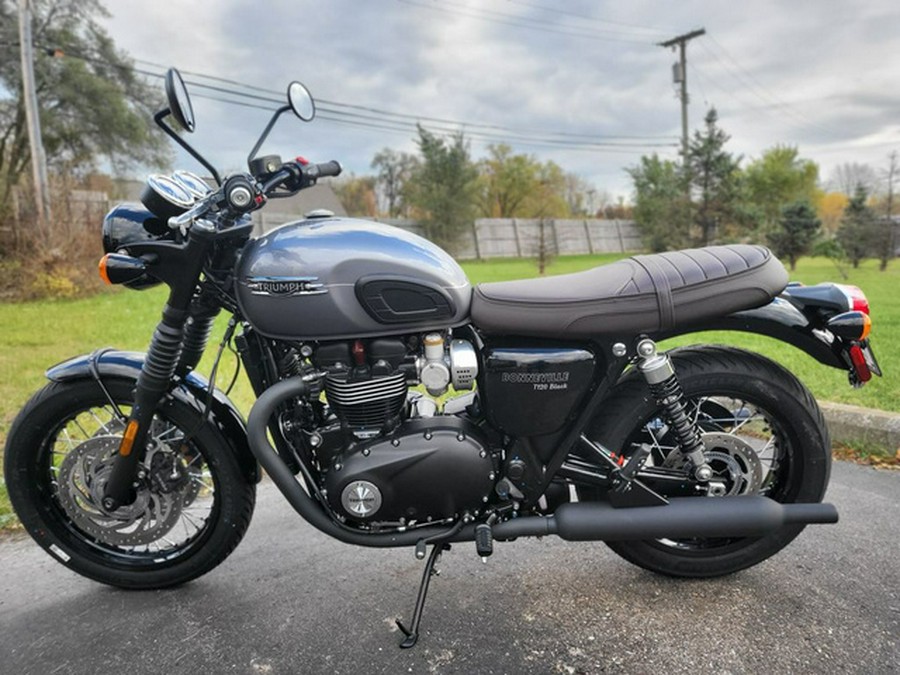 2024 Triumph Bonneville T120 Black Graphite/Matt Graphite