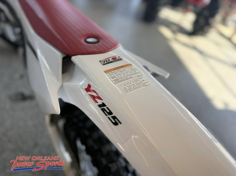 2026 Yamaha YZ125 70th Anniversary Edition