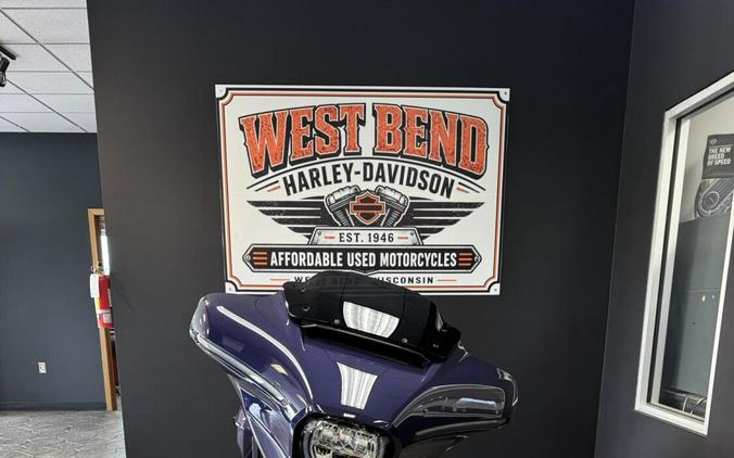 2026 Harley-Davidson Street Glide Purple Abyss Black Trim