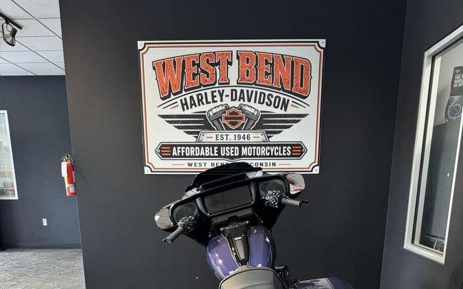 2026 Harley-Davidson Street Glide Purple Abyss Black Trim