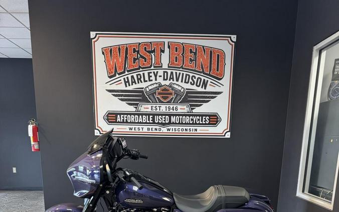 2026 Harley-Davidson Street Glide Purple Abyss Black Trim