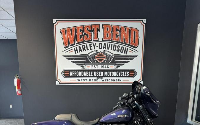 2026 Harley-Davidson Street Glide Purple Abyss Black Trim