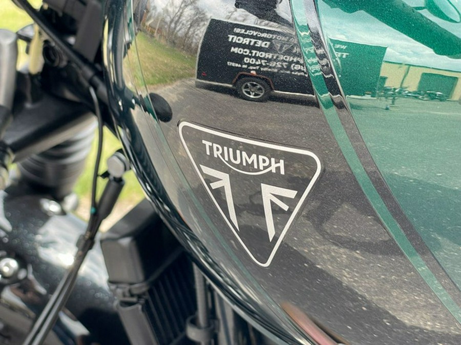 2024 Triumph Speed Twin 900 Competition Green/Phantom Black