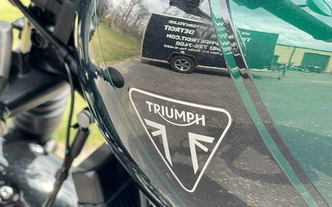 2024 Triumph Speed Twin 900 Competition Green/Phantom Black