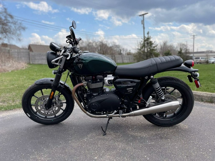 2024 Triumph Speed Twin 900 Competition Green/Phantom Black