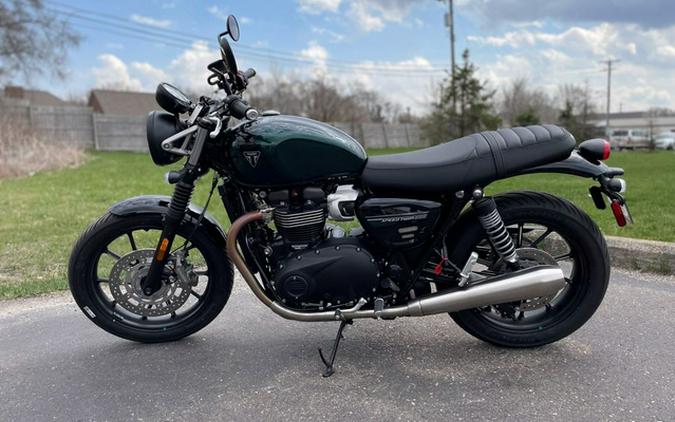 2024 Triumph Speed Twin 900 Competition Green/Phantom Black