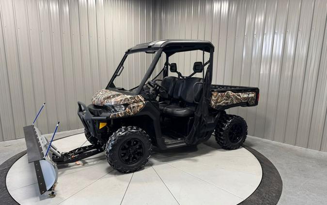 2024 Can-Am Defender XT HD9 Camo with Snow Plow