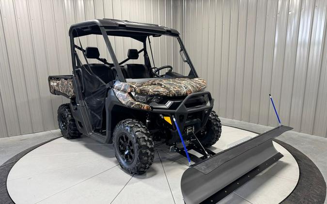 2024 Can-Am Defender XT HD9 Camo with Snow Plow