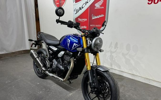 2024 Triumph Speed 400 Caspian Blue / Storm Grey