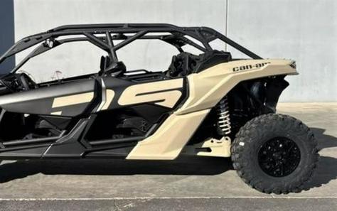 2023 Can-Am® Maverick X3 MAX DS Turbo RR Desert Tan & Carbon Black