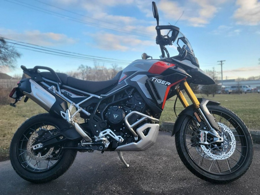 2024 Triumph Tiger 900 Rally Pro Ash Grey / Intense Orange