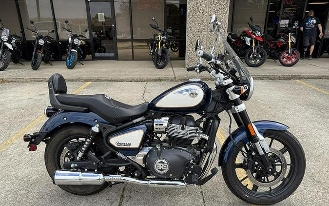 2024 Royal Enfield Super Meteor 650 Celestial Blue