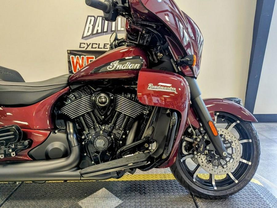 2024 Indian Roadmaster Dark Horse Maroon Metallic