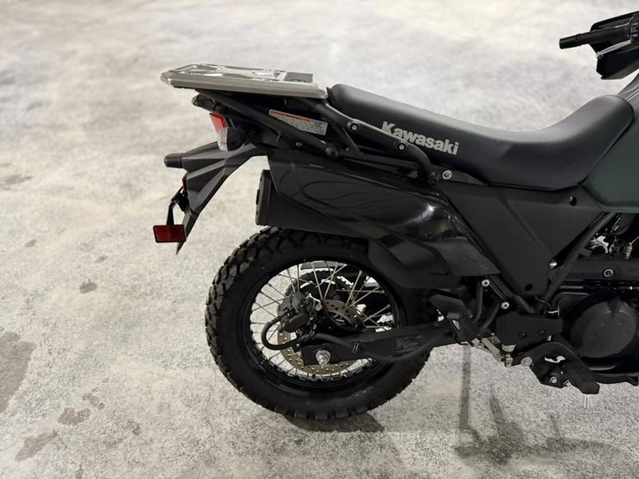 2025 Kawasaki KLR®650 S Metallic Matte Old School Green