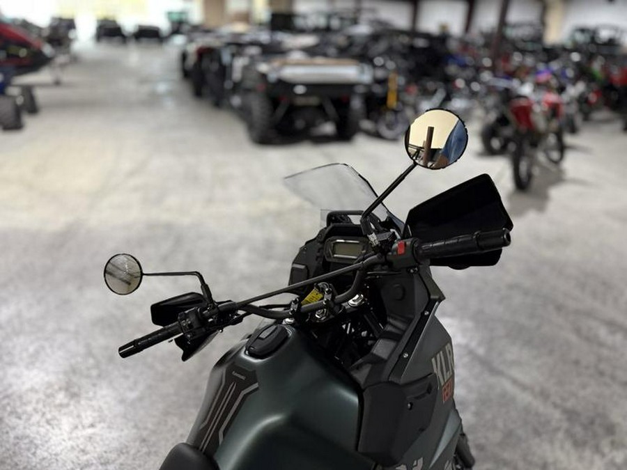 2025 Kawasaki KLR®650 S Metallic Matte Old School Green