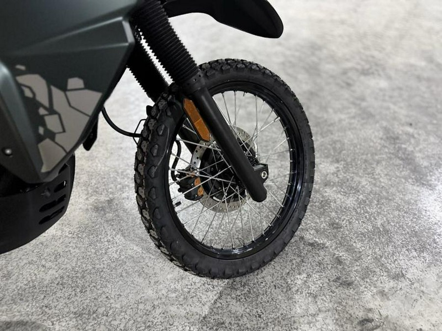2025 Kawasaki KLR®650 S Metallic Matte Old School Green