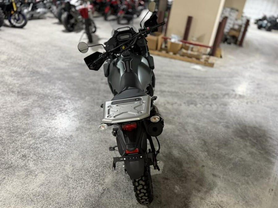 2025 Kawasaki KLR®650 S Metallic Matte Old School Green