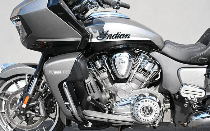 2024 Indian Motorcycle® Pursuit® Limited Titanium/Black Metallic