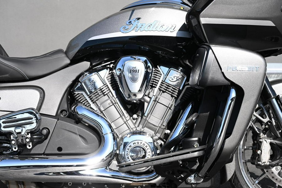 2024 Indian Motorcycle® Pursuit® Limited Titanium/Black Metallic