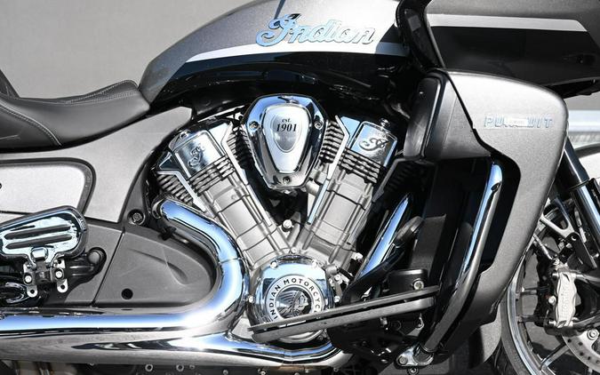 2024 Indian Motorcycle® Pursuit® Limited Titanium/Black Metallic