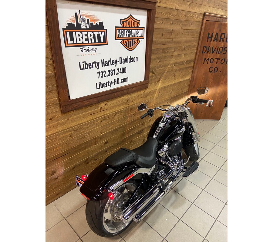 2024 Harley-Davidson Fat Boy 114 Vivid Black FLFBS