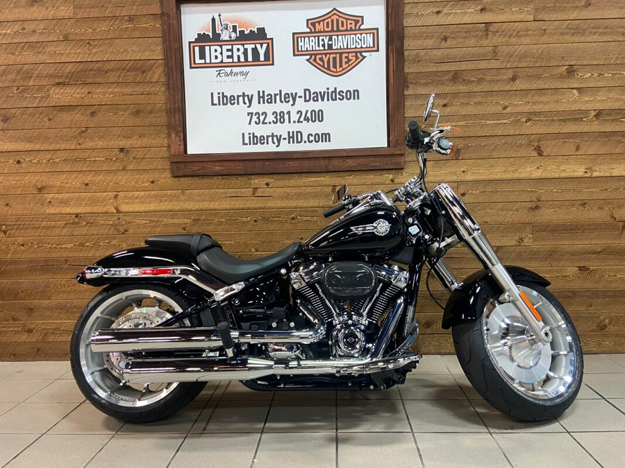 2024 Harley-Davidson Fat Boy 114 Vivid Black FLFBS