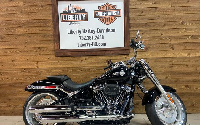 2024 Harley-Davidson Fat Boy 114 Vivid Black FLFBS