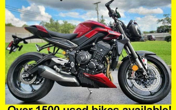 2024 Triumph Street Triple 765 RS Carnival Red RS