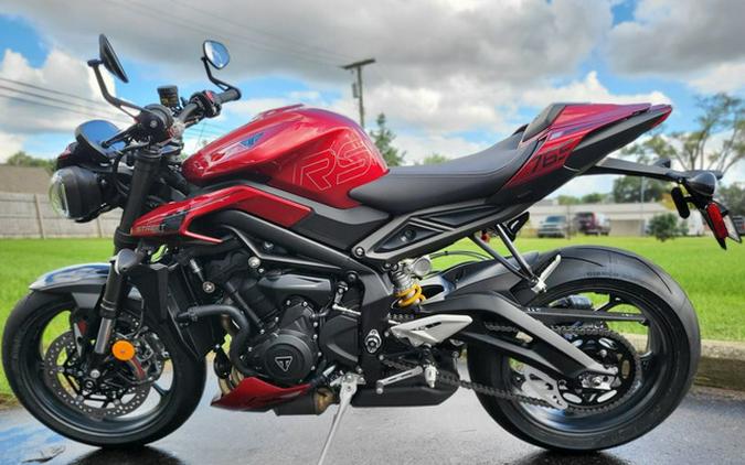 2024 Triumph Street Triple 765 RS Carnival Red RS