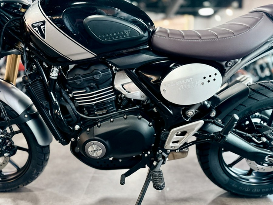 2025 Triumph Scrambler 400 X