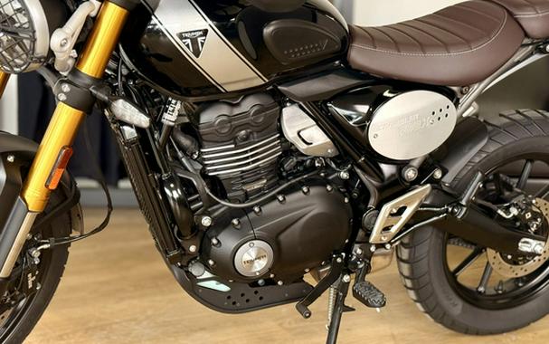 2025 Triumph Scrambler 400 X