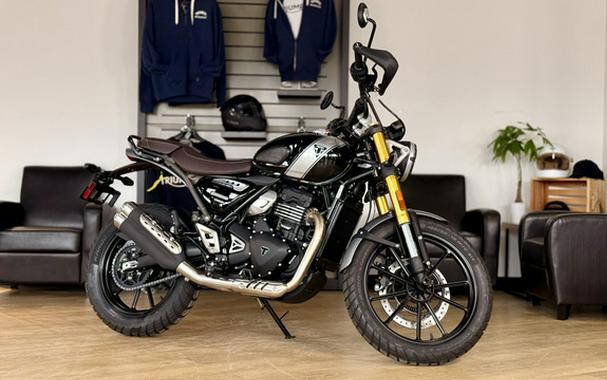 2025 Triumph Scrambler 400 X
