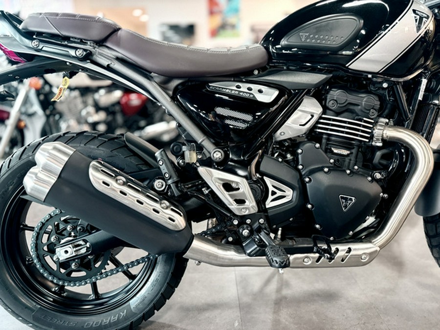 2025 Triumph Scrambler 400 X