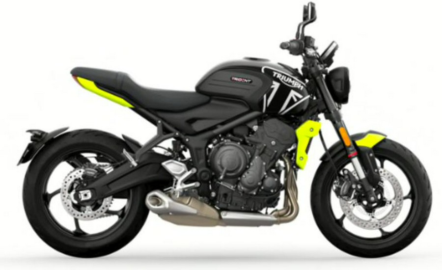 2024 Triumph Trident 660 Jet Black/Triumph Racing Yellow