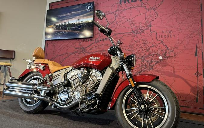 2018 Indian Motorcycle® Scout® ABS Burgundy Metallic