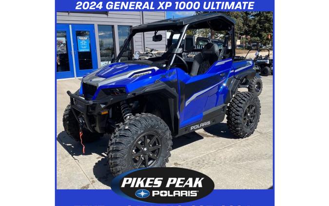 2024 Polaris Industries GENERAL XP ULTIMATE POLARIS BLUE