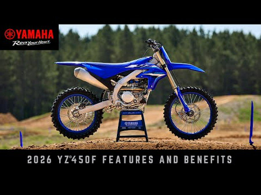 2026 Yamaha YZ450F