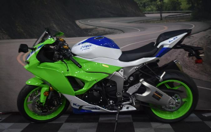 2024 Kawasaki Ninja® ZX™-6R 40th Anniversary Edition ABS