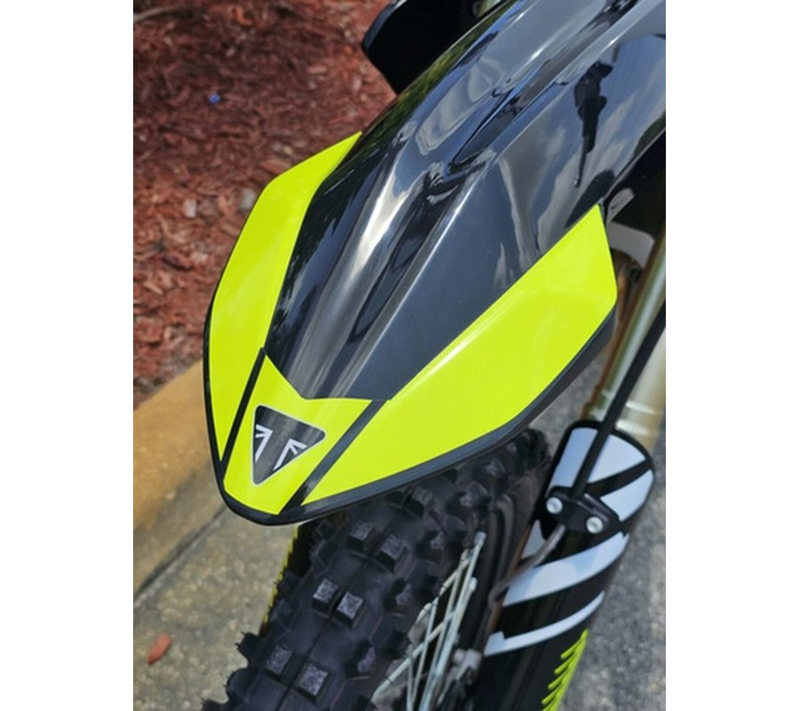 2024 Triumph TF 250-X RacingYellowBlackWhite