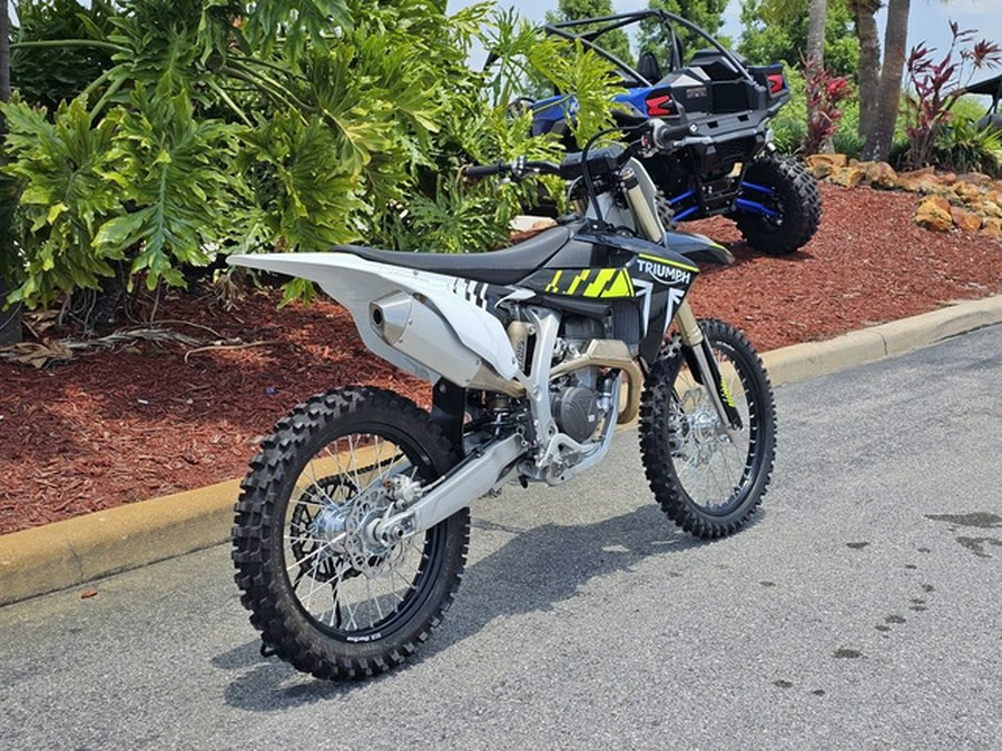 2024 Triumph TF 250-X RacingYellowBlackWhite