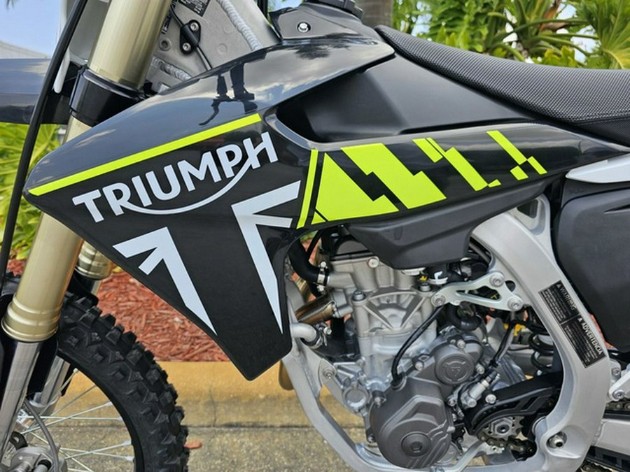 2024 Triumph TF 250-X RacingYellowBlackWhite