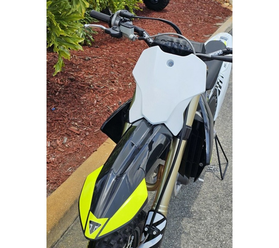 2024 Triumph TF 250-X RacingYellowBlackWhite