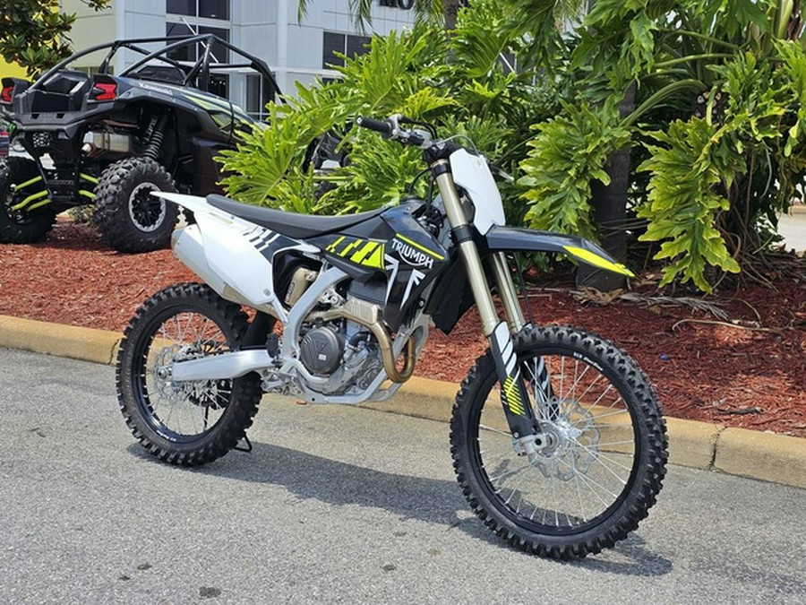 2024 Triumph TF 250-X RacingYellowBlackWhite