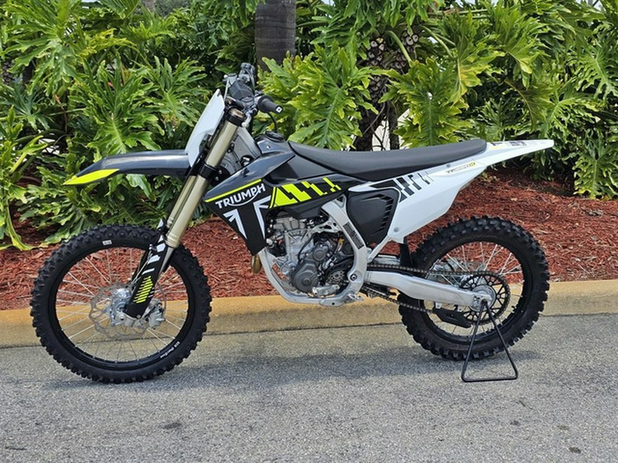 2024 Triumph TF 250-X RacingYellowBlackWhite