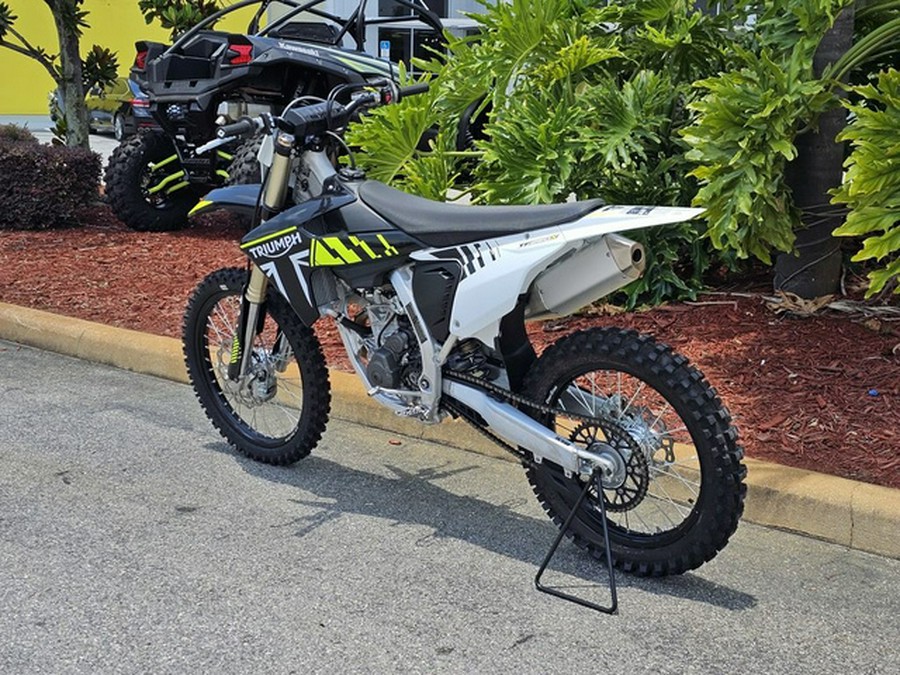 2024 Triumph TF 250-X RacingYellowBlackWhite