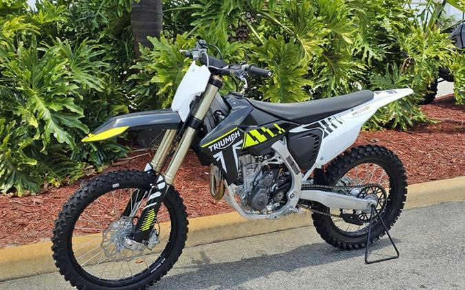 2024 Triumph TF 250-X RacingYellowBlackWhite