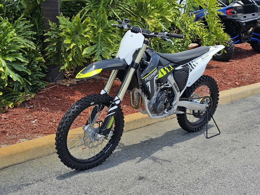 2024 Triumph TF 250-X RacingYellowBlackWhite